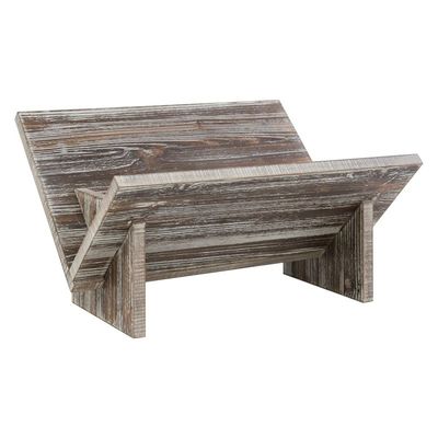 Écrans de livres en bois dans le style rétro Organisateur pour les magazines Fichiers de livres Albums