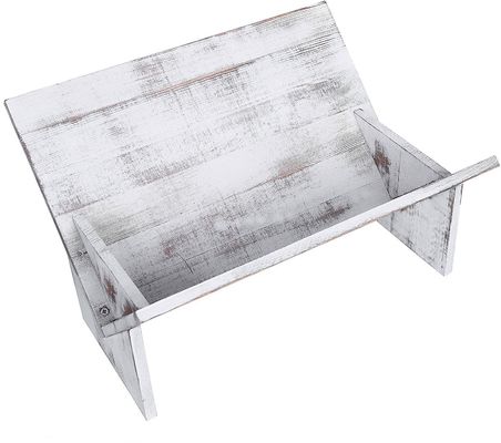 Livres de magazines en bois Fichiers d'albums Affichage de style rétro Organisateur Décoration d'étagère