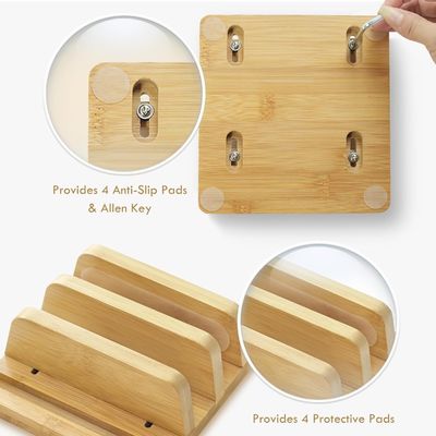 Porte-disque verticale à support non pliable, porte-disque personnalisé, double porte-disque avec dock