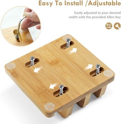 Porte-disque verticale à support non pliable, porte-disque personnalisé, double porte-disque avec dock