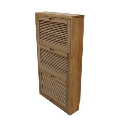 Armoire de rangement de chaussures en bois Le complément parfait à tous les meubles de salon