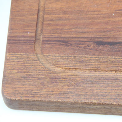 Tableau de coupe en bois massif fonctionnel avec poignée de taille personnalisée