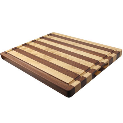 Taille personnalisée Vaisselle de cuisine multi-fonctionnelle planche à découper en bois massif avec manche