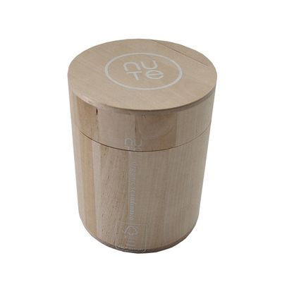 Europe Vitalucks Boîte à cylindres en bois peint en bois de couleur claire