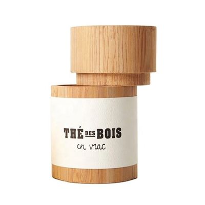 Boîte à thé en bois, fût pour le thé, café, bonbons, imprimante en relief, manipulation