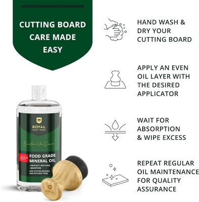 Tableau de coupe en bambou naturel extra-grand avec rainures d'huile