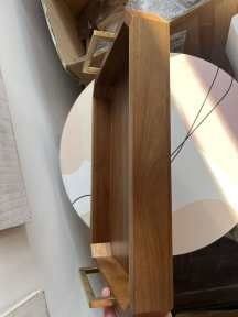 Conception personnalisée Grand plateau de bois de style rustique pour table basse