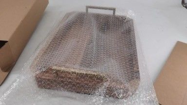 Conception personnalisée Grand plateau de bois de style rustique pour table basse