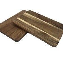 Blocs de découpage en bois Plaque de découpage d'acacia durable Couleur claire toute saison