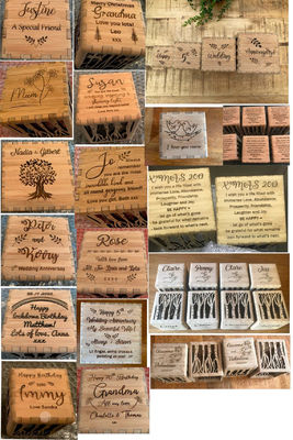 Lanterne de bougie en bois de couleur claire pour les porte-lampes à thé faits à la main en conception de découpe laser