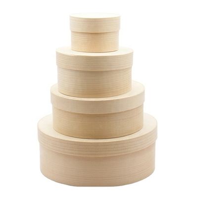Vitalucks Salade ronde en bois sur mesure Boîte à lunch Bento La solution parfaite pour l'environnement