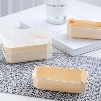 Créez de superbes gâteaux et pains européens avec du moule à gâteaux en bois d'écorce de peuplier réutilisable