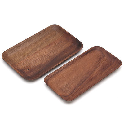 24.8x12.8x2cm Plateaux de bois écologiques en bois sur mesure de style nordique avec échantillon gratuit