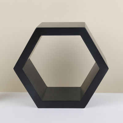 Excellent étagère flottante en bois hexagonale pour la maison salle de bains salon et plus