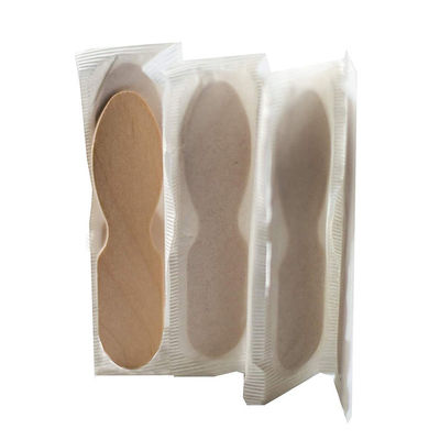 Logo personnalisé Bâtons de glace en bois Mini cuillères personnalisées en bois de bouleau
