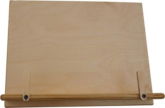 Monture murale en bois Porte-livre réglable Stand de recettes pour écran de cuisine