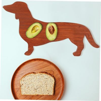 15.6"L x 1"W x 15.6"H Cheeseboard Charcuterie Board avec dessin gravé au laser