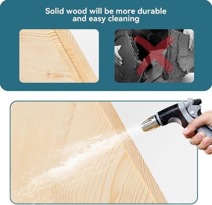 202405 Perche d'oiseau Barre de bois épaisse et résistante à l'usure