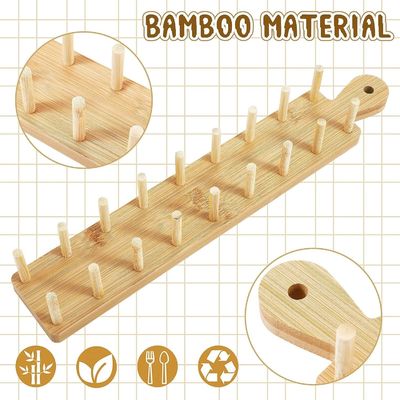 Ensemble de 2 porte-tacos en bois avec poignée et tong brûlé imprimerie couleur personnalisée