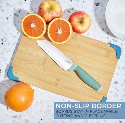 Tableau de coupe en bambou durable pour cuisine