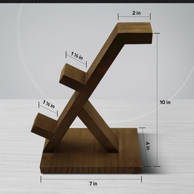 Commandeur de jeux vidéo casque support étagère de décoration de la maison en bois avec porte-écouteurs