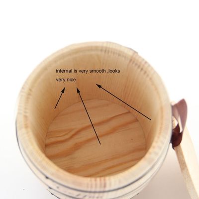 Logo personnalisé Bouteille de café en forme de tonneau pour emballage cadeau et conception personnalisée