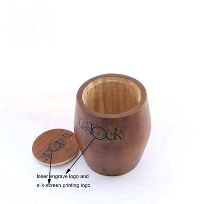 Barres de whisky en bois avec logo personnalisé