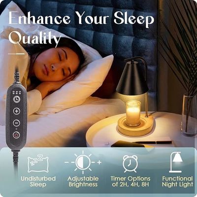 Mélangeur de cire à base de bois rétro pour la décoration de la maison