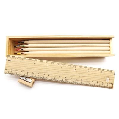 Boîte à crayons en bois polyvalent avec type de bois TIMBER et structure en matériau solide