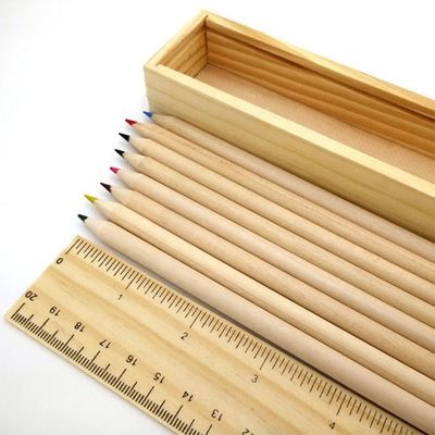 Boîte à crayons en bois polyvalent avec type de bois TIMBER et structure en matériau solide