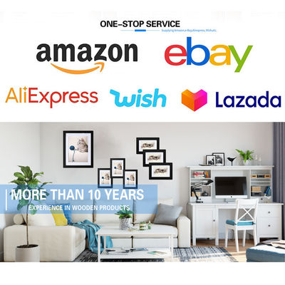 Boîte en bois non finie avec couvercle à glissière de poids léger de couleur naturelle