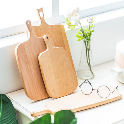 11" x 8" Aruba Beech Bamboo Wood Butcher Bloc de planche à découper pour le camping en plein air