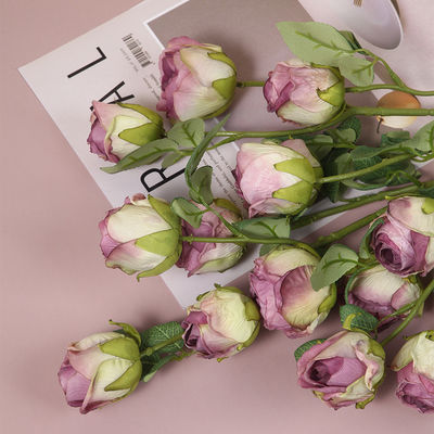 Décoration de fleurs de rose en soie artificielle personnalisée pour toutes les fêtes et célébrations