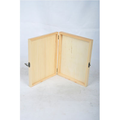 Boîte de cigare en bois non finie pour emballage écologique et traitement de l'impression par estampage