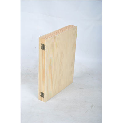 Boîte de cigare en bois non finie pour emballage écologique et traitement de l'impression par estampage