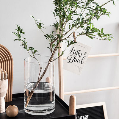 Des vases en verre minimalistes de 60 cm de haut La combinaison parfaite de style et de fonction