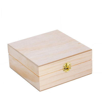 Boîte à emballage en bois avec séparateur