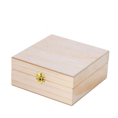 Boîte à emballage en bois avec séparateur