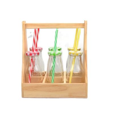 Un bocal de verre élégant et transparent avec un couvercle en plastique de couleur 100% sans danger pour les aliments