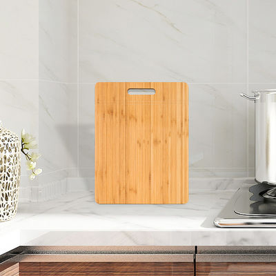 Taille personnalisée Planche de coupe de bambou pour ménage Planche de coupe de bois massif pour dortoir