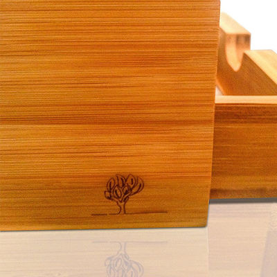 Boîte à thé en bois de pin en couleur personnalisée pour la collection de thé