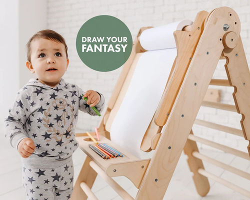 Montessori Alpiniste Jeux pour tout-petits avec logo personnalisé et jouet d'apprentissage pour enfants