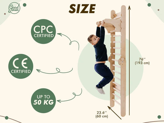 Montessori Alpiniste Jeux pour tout-petits avec logo personnalisé et jouet d'apprentissage pour enfants