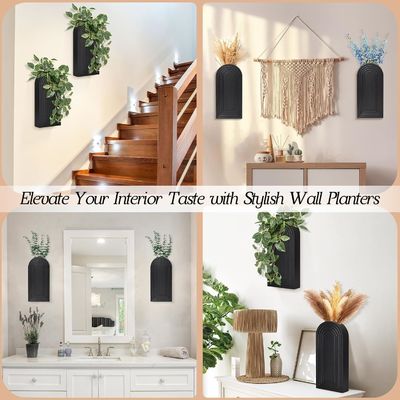 Planteur suspendu pour plantes d'intérieur et fleurs séchées