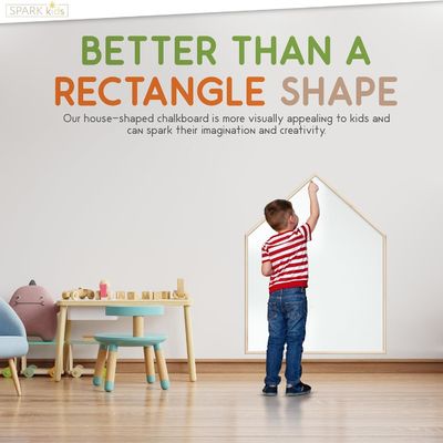 Magasin de cadeaux Maison en forme de dessin magnétique tableau de calcul tableau blanc pour le style de conception moderne