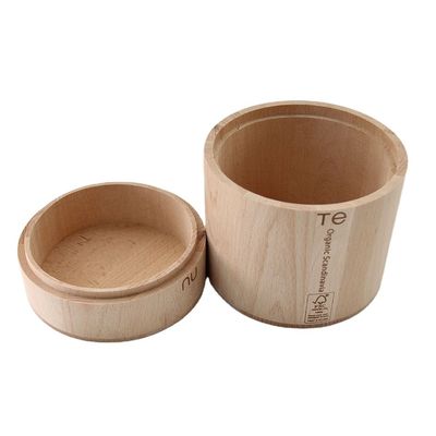 Conception unique Conception personnalisée en pot en bois fait à la main