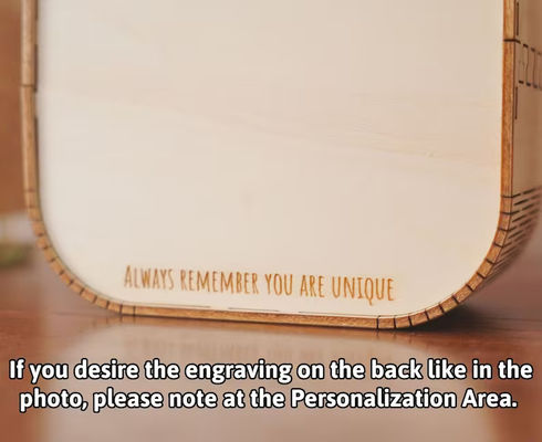 Boîte d'argent en bois de pin Montessori Décoration de chambre d'enfant Boîte à argent en bois Cadeau pour fille