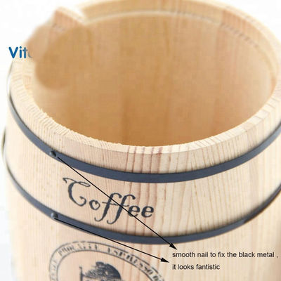 11.5 x 13,7 cm Boîtes en bois de chêne de pin La solution idéale pour l'emballage du thé