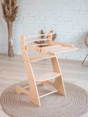 Chaise de bureau en bois réglable pour toutes les saisons