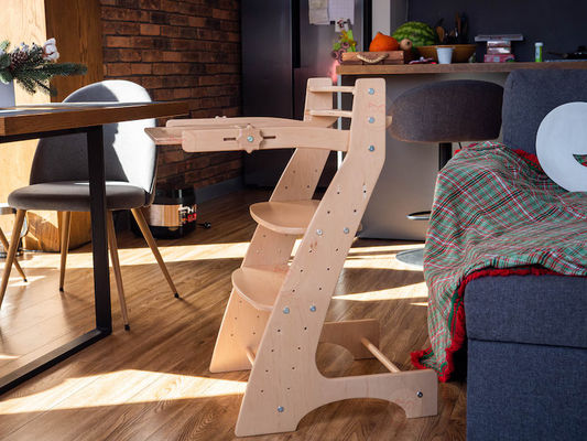 Chaise de bureau en bois réglable pour toutes les saisons